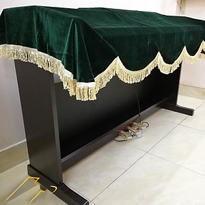 Khăn nhung phủ đàn piano điện cao cấp chống bụi chống xước sang trọng dành cho đàn piano điện