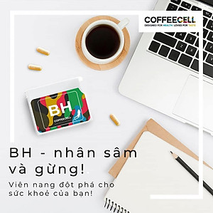 Viên Uống BH Nhân Sâm Hoàng Đế 6 Năm COFFEECELL (60 viên nang) - Tăng cường sức khoẻ - Xuất xứ Pháp, Hàng Chính Hãng - HSD 10/2026