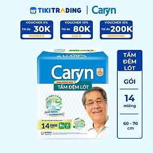 Tấm Đệm Lót Caryn Mỏng Nhẹ (14 Miếng)