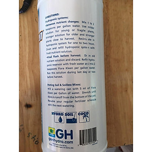 FloraKleen giải pháp làm sạch muối trên cây trồng 946ml hàng nhập