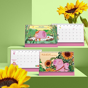 Lịch Bàn 2026 - Chữa Lành Dễ Mà - SDstationery 2026-SD-LBA