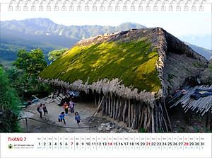 Lịch bàn Phong Cảnh Vùng Cao 2024 Cơm Có Thịt - Quỹ Trò Nghèo Vùng Cao