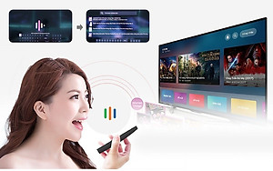 Android Tivi Box X96 mini plus có điều khiển giọng nói và cử chỉ tay người dùng S905W4 bluetooth Ram 2G Rom 16G Android 9 Wifi kép cài sẵn các ứng dụng giải trí miễn phí