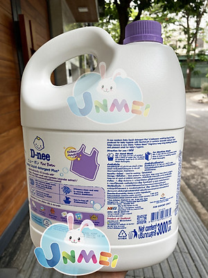 Nước Giặt Quần Áo Em Bé D-nee Hương Lavender 3L - [8851989061535]