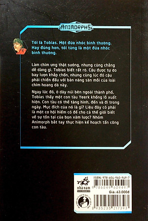 Sách Animorphs - Người Hóa Thú - Tập 3: Cuộc Đối Đầu