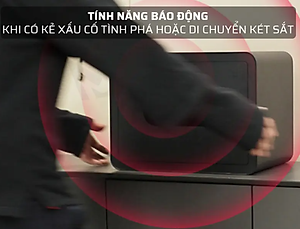 Két Sắt Thông Minh Xiaomi Mijia MX-303 Sử Dụng Vân Tay Gồm 6 Chế Độ Mở Khóa Áp Dụng Công Nghệ Cao Báo Động, Kết Nối App - Hàng Nhập Khẩu