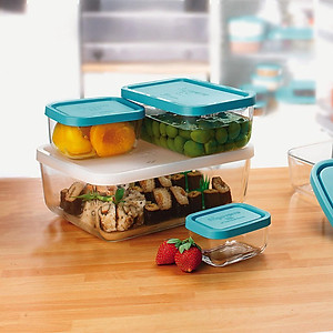 Hộp thủy tinh chữ nhật Frigoverre 1.1L – Kín hơi, cất trữ thực phẩm trong ngăn đông – Bormioli Rocco, Italy