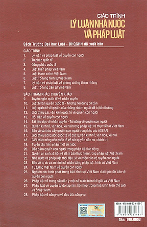 Giáo Trình Lý Luận Nhà Nước Và Pháp Luật - GS.TS. Hoàng Thị Kim Quế - Tái bản - (bìa mềm)