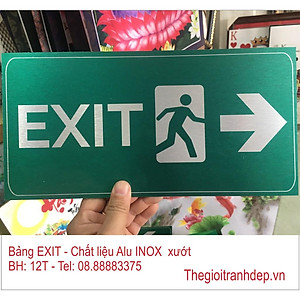 Bảng lối thoát hiểm, bảng exit, bảng chỉ dẫn, biển hướng dãn exit giá tốt nhất