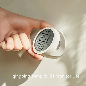 Nhiệt kế và độ ẩm kế điện tử Xiaomi Qingping BLE 5.0 hỗ trợ đo tự động tương thích với ứng dụng Mi Home