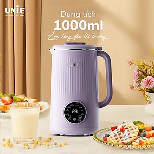 Máy làm sữa hạt Unie UMB10,Lưỡi dao 8 cánh inox 304 cao cấp,Dung tích 1L,công suất 800W,8 chức năng xay nấu- hàng chính hãng