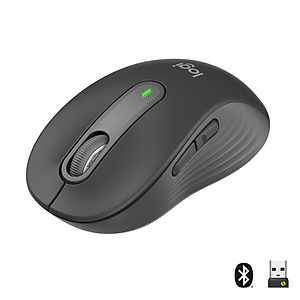 Chuột không dây bluetooth Logitech Signature M650 - Dành cho tay có kích cỡ từ nhỏ tới trung bình, Cuộn SmartWheel, giảm ồn, các nút bên có thể tùy chỉnh - Hàng chính hãng