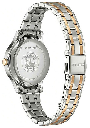 Đồng Hồ Nữ Citizen Đính Đá Swarovski Dây Thép Không Gỉ EM0896-89Y - Mặt Xà Cừ