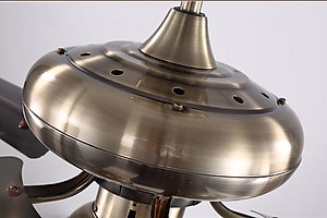 Đèn quạt trang trí COMARA 3 màu ánh sáng  - kèm bóng Led chuyên dụng