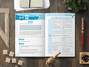 Combo 2 sách luyện thi B2 Vstep: Sách luyện thi B2 Vstep 4 kỹ năng và sách 30 đề thi viết luận tiếng Anh B1, B2 Vstep