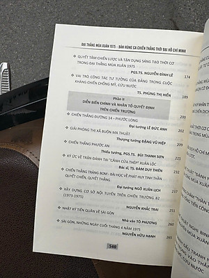 ĐẠI THẮNG MÙA XUÂN 1975 - Bản Hùng Ca Chiến Thắng Thời Đại Hồ Chí Minh - NXB Chính Trị Quốc Gia Sự Thật