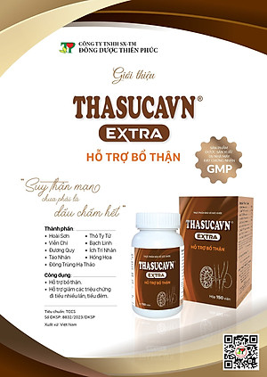 THASUCAVN - PHỤC HỒI CHỨC NĂNG THẬN (Hộp 150 viên)