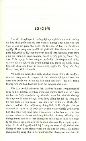 Giáo Trình XÂY DỰNG VĂN VĂN BẢN PHÁP LUẬT