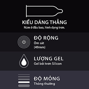 Bộ 2 hộp bao cao su Durex Kingtex 12s (hộp 12 bao) 