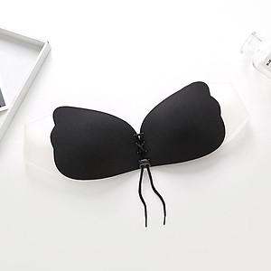  Áo Dán Ngực Cánh Tiên Dán Ôm Cạnh Sườn Có Dây Ngang Chống Tụt B060