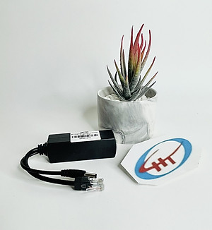 bộ chuyển nguồn poe 48v-12v dùng cho camera, Hàng Chính Hãng.