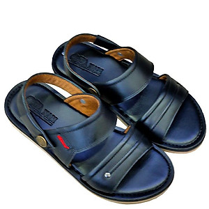 Giày Sandal Nam Da Bò Thật TiTi ĐÔ Cao Cấp DNA2168d