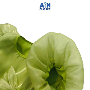 Đầm công chúa bé gái Nơ xanh tay phồng organza - AICDBGO6KIXN - AIN Closet