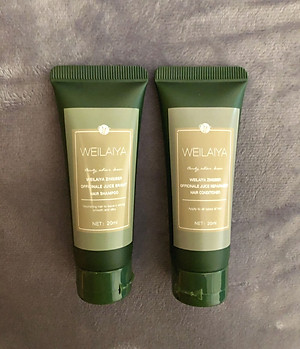 Set Minisize Bộ dầu gội xả gừng hà thủ ô Weilaiya