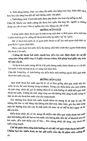 Sách Bồi Dưỡng Học Sinh Giỏi Sinh Học Lớp 11