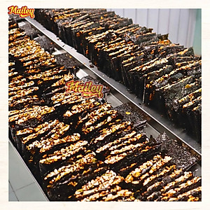 Rong biển kẹp hạt dinh dưỡng Mailey Túi 250g - hỗ trợ ăn kiêng giảm cân, bánh ngũ cốc dinh dưỡng