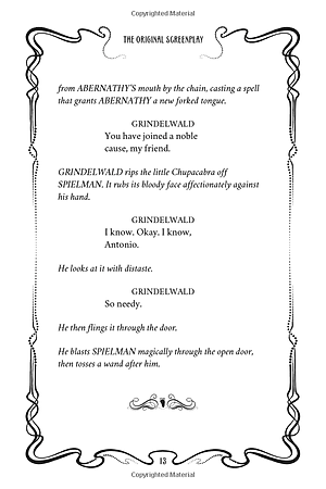 Sách Fantastic Beasts: The Crimes of Grindelwald - The Original Screenplay (Hardback) -Tội ác của Grindelwald - Kịch bản gốc