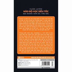 Sách Huấn luyện não bộ học siêu tốc