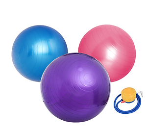 [All Size] KHÔNG KÈM BƠM BG Bóng Tập Yoga, Bóng Yoga Tròn  45cm - 55cm - 65cm - 75cm - 85cm Cỡ Đại Cao Cấp - Chính Hãng (Hàng nhập khẩu)