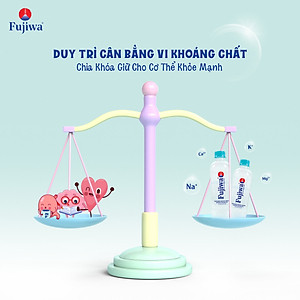 Thùng 12 Chai Nước Uống Ion Kiềm Cao Cấp Đóng Chai Fujiwa 1250ml - Nước uống Detox với Công Nghệ Điện Phân Ion Kiềm