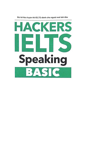 Sách Hackers IELTS Basic- Speaking