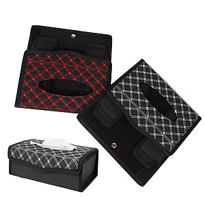 Hộp Đựng Khăn Giấy Gấp Gọn Sang Trọng | Hộp Đựng Khăn Giấy Dùng Trên Ô Tô Sang Trọng Có Thể Gấp Gọn Tiện Dụng