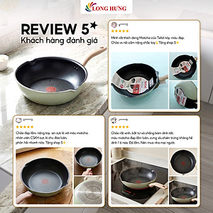 Chảo sâu lòng chống dính đáy từ Tefal So Matcha (24cm/28cm) - Hàng chính hãng