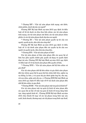 55 cặp tội danh dễ nhầm lẫn trong Bộ Luật Hình sự (Hiện hành) (Xuất bản lần thứ tư có sửa chữa, bổ sung)