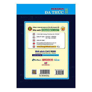 Sách Chuyên Đề Bồi Dưỡng Học Sinh Giỏi Đa Thức