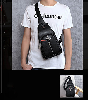 Túi xách nam da thật ELLY HOMME – ETM11