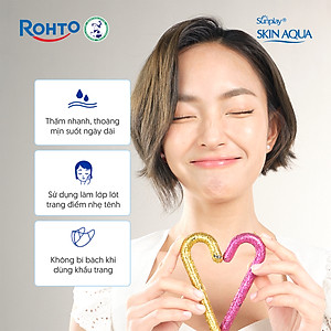Kem chống nắng Skin Aqua trang điểm tạo nền trắng mịn & đều màu dạng sữa Sunplay Skin Clear White CC Milk SPF 50, PA++++ 25g