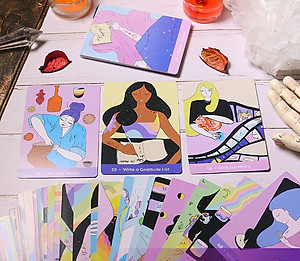 {KÈM QUÀ TẶNG} Bộ bài Tarot Sacred Self Care Oracle Bài Bói