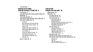 Phân tích khu đất - Lập sơ đồ thông tin cho công việc thiết kế kiến trúc