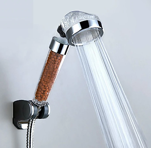 Vòi tắm hoa sen KG60 tăng áp lực nước công nghệ mới có hạt lọc nano với chất liệu inox304- Hàng chính hãng