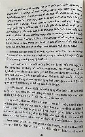 Bình luận Bộ luật hình sự năm 2015- Phần thứ hai Các tội phạm (Chương XIX- Các tội phạm về môi trường)