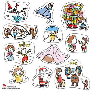 Boxset Tranh Truyện Ehon Nhật Bản_Con Có Thể Biến Thành Mọi Thứ! (3 Cuốn)