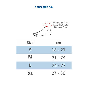 Bó cổ chân United Medicare Grey (cặp) (D04) 