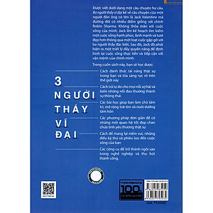 Sách Ba người thầy vĩ đại (Tái bản)