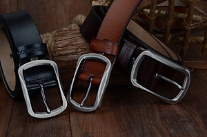 Thắt Lưng Da Bò Chính hãng COWATHER XY002 Nâu