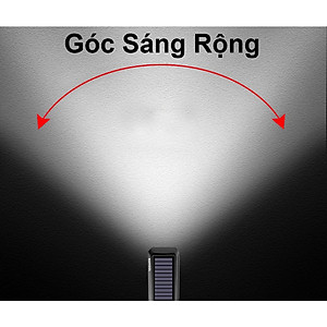 Đèn xe đạp năng lượng mặt trời Kiotool có còi chống nước 3 chế độ sáng